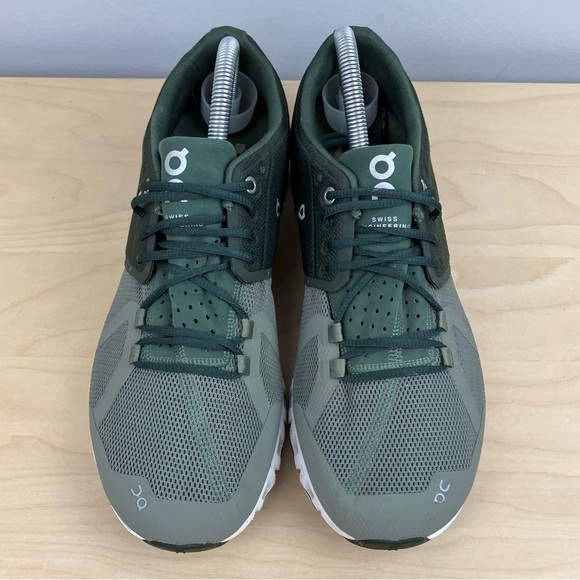 On Cloud Women’s Size 9.5 Cloud 5 Green Low Top Athletic Running Shoes - Picture 4 of 12
